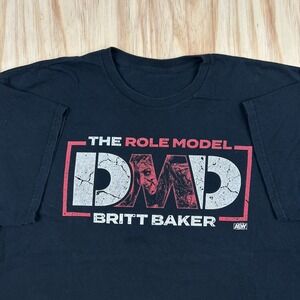 AEW Britt Baker "The Role Model" DMD T-Shirt Men's Size‎ XL Pro Wrestling Roomy